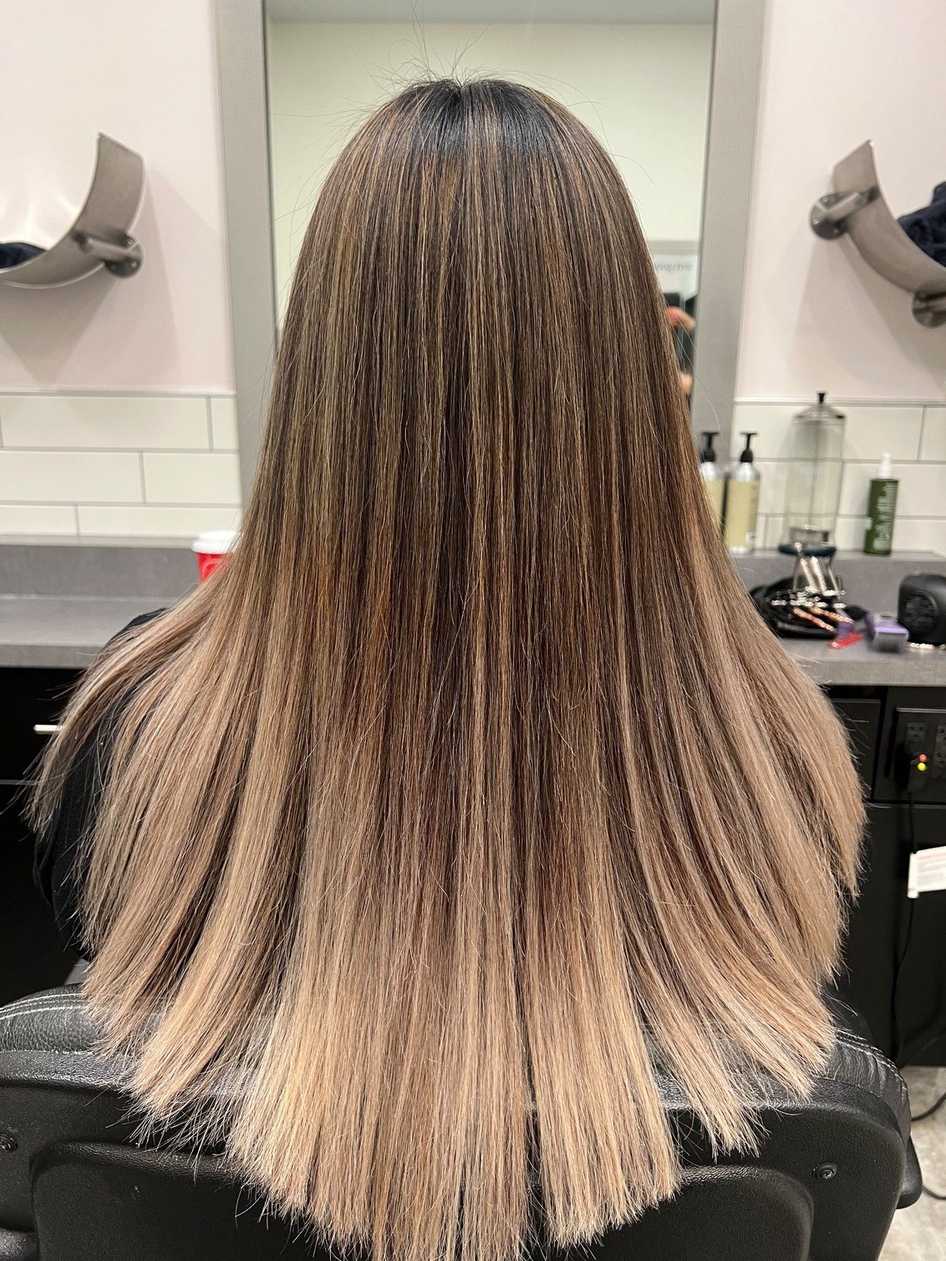 Soft brunette blend by Kelly May at Shear Bliss